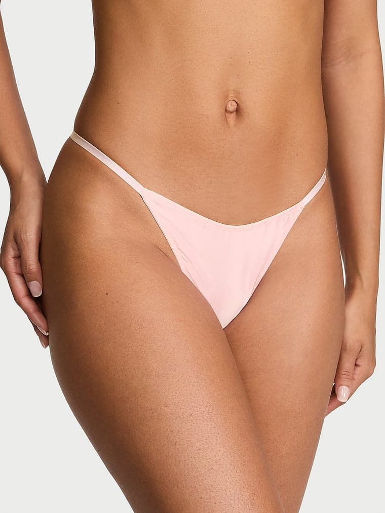 Victoria's Secret — Sparkle Crystal Bow V-String Panty