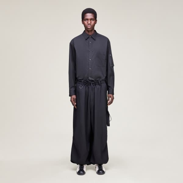 adidas — Y-3 SPORT UNIFORM WIDE CARGO PANTS