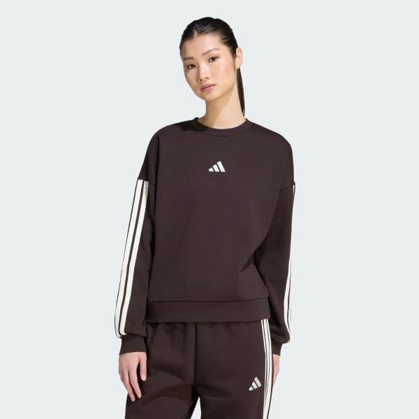 adidas — Essentials 3-Stripes Fleece Sweatshirt
