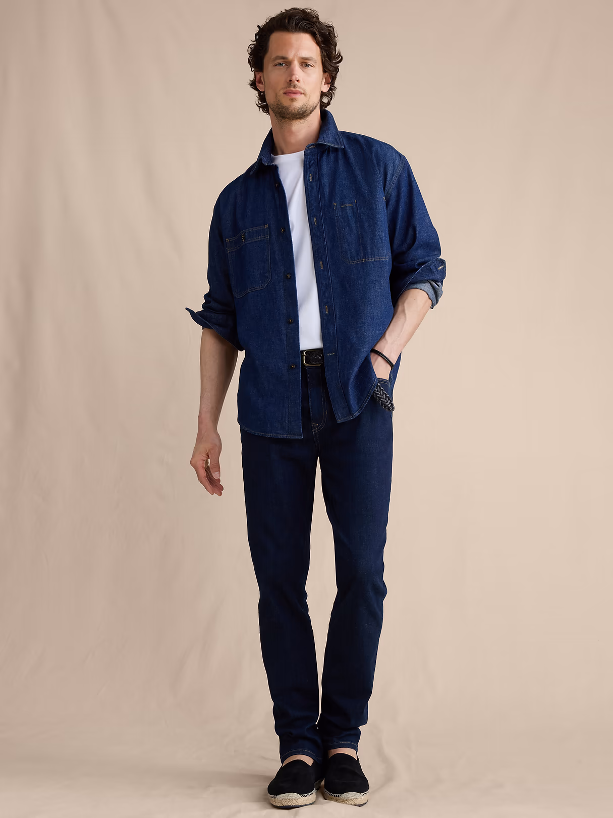 Banana Republic — SLIM LUXE TRAVELER JEAN