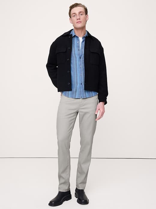 Banana Republic — Slim Linen-Cotton Traveler Pant