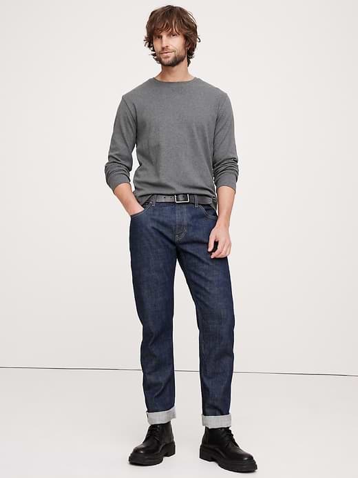 Banana Republic — Luxury-Touch Long-Sleeve T-Shirt