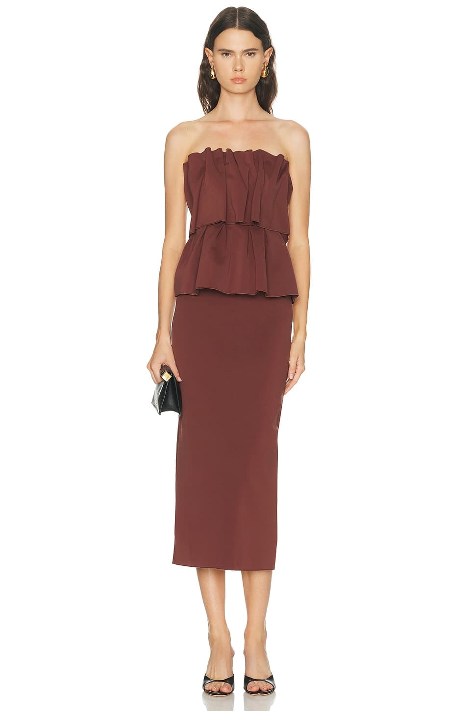 House of Dagmar — Sculpted Midi Dress