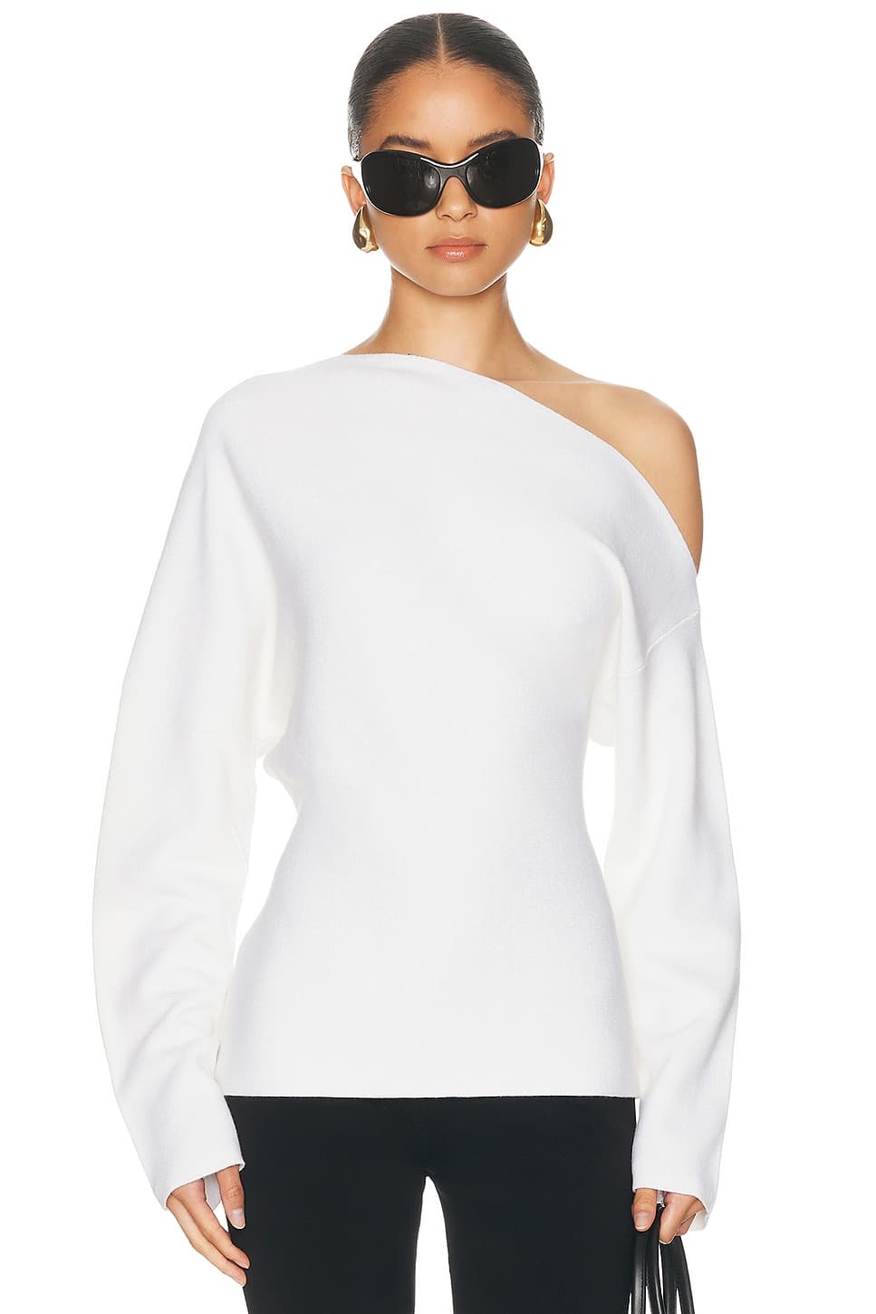 EAVES — Rachelle Draped Knit Top