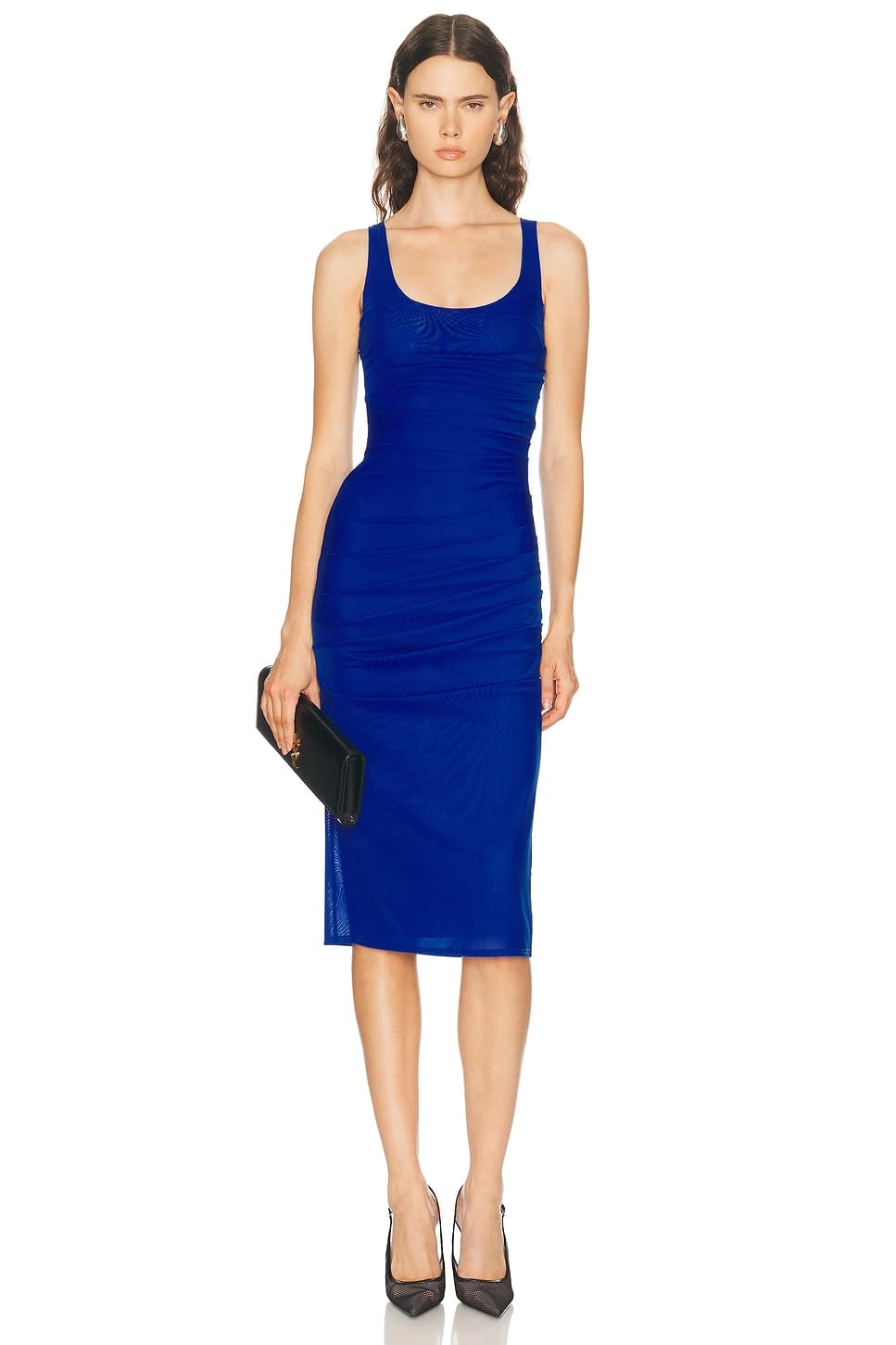 Alex Perry — Ruched Singlet Dress