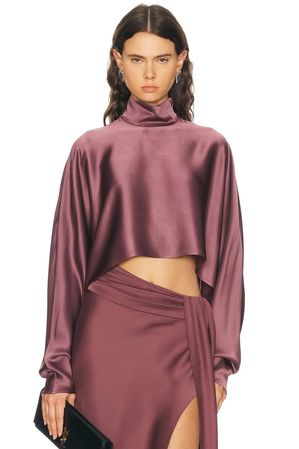 Lapointe — Satin Caftan Top