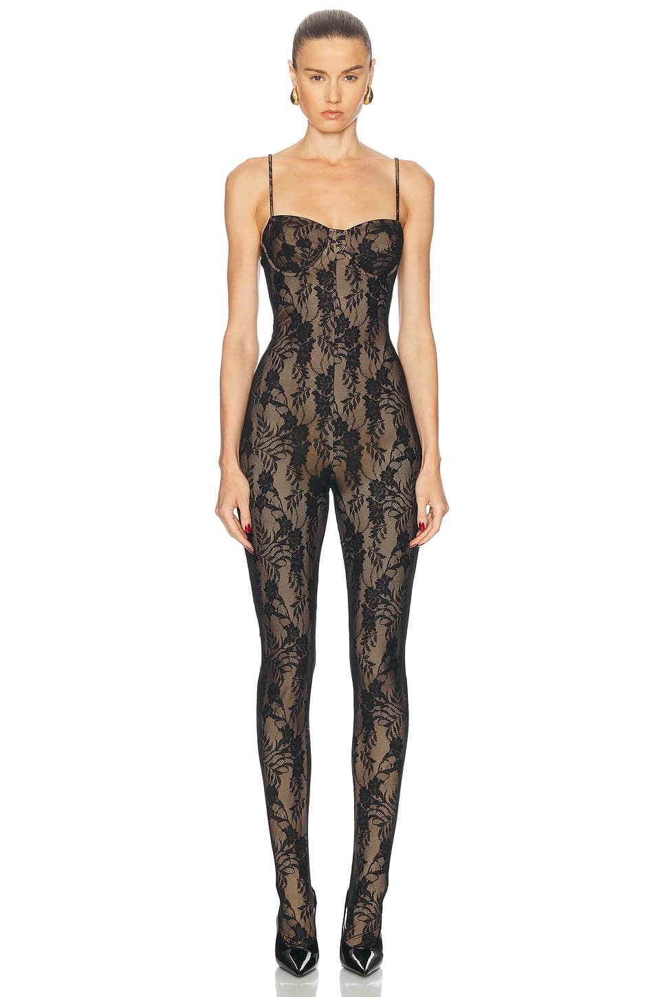 Norma Kamali — Underwire Catsuit