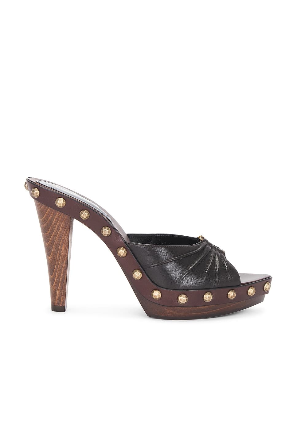 Saint Laurent — Babylone Clog Mule Sandal