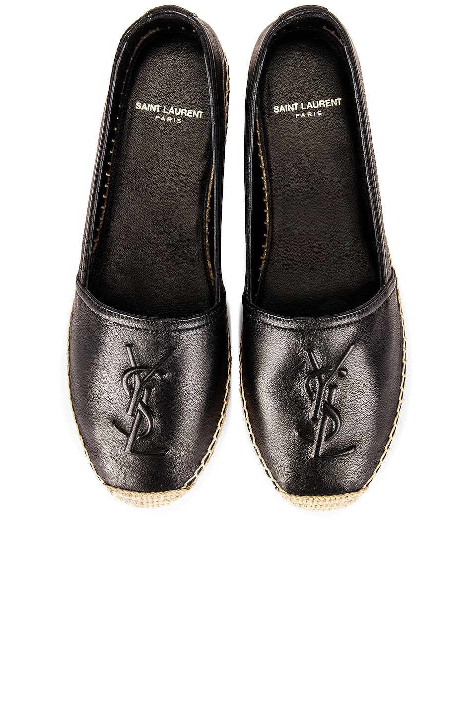 Saint Laurent — Logo Flat Espadrille