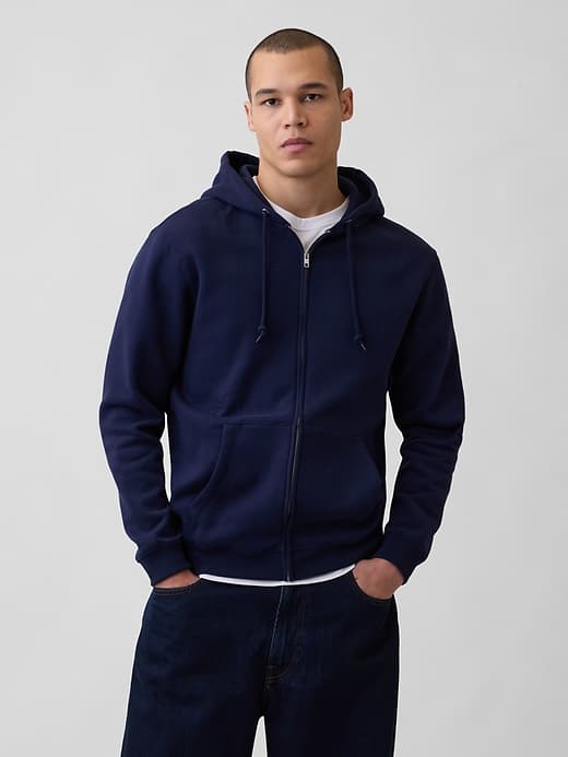 Gap — Adult VintageSoft Relaxed Zip Hoodie