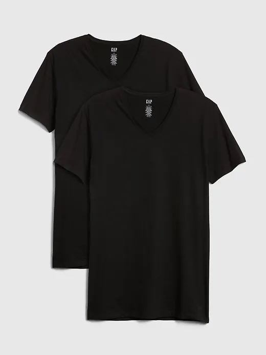 Gap — Classic V-Neck T-Shirt (2-Pack)