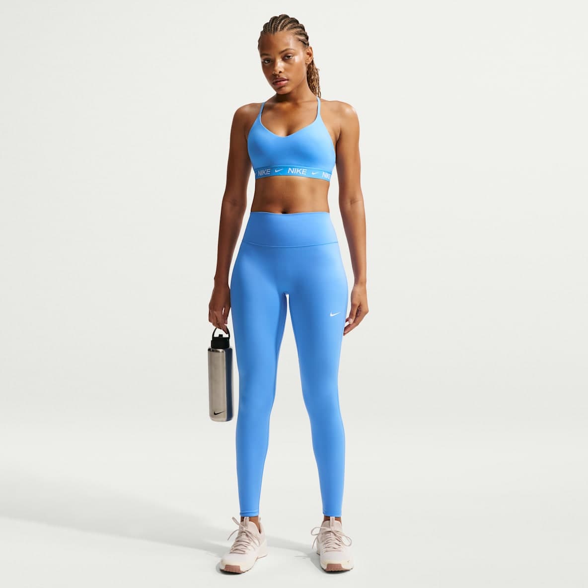 Nike — Nike One Seamless Front Women'S High Waisted Full Length Leggings