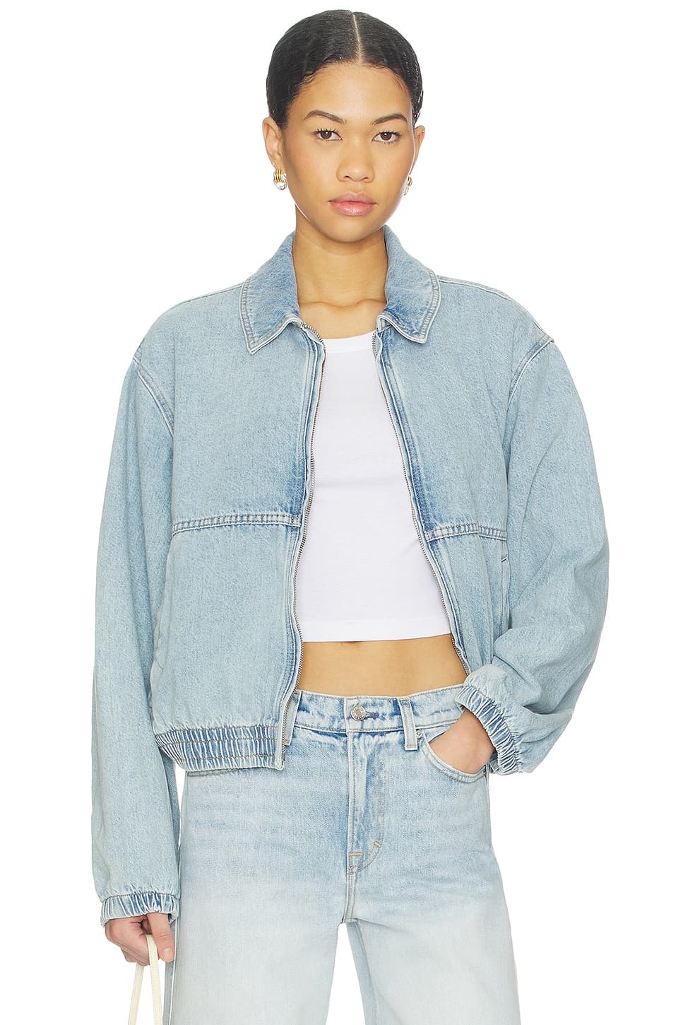 Free People — ДЖИНСОВАЯ КУРТКА BIRDIE