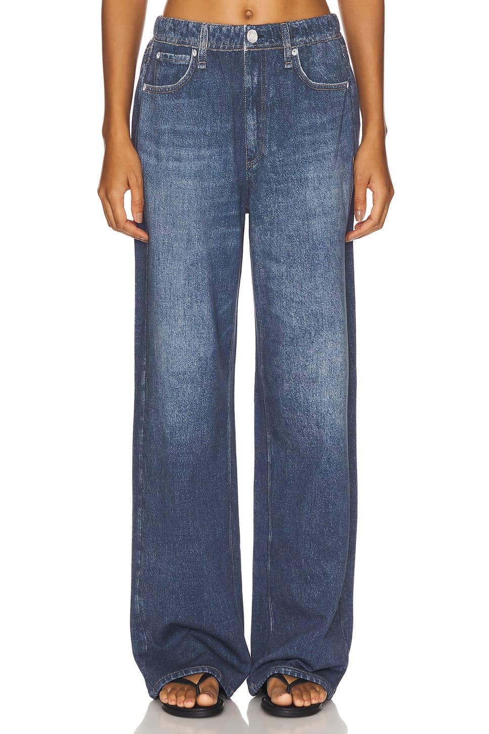 Rag & Bone — ШИРОКИЕ БРЮКИ MIRAMAR TERRY