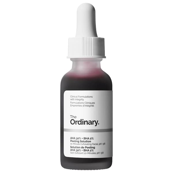 The Ordinary — AHA 30% + BHA 2% High-Strength Peeling Solution for Brightening
