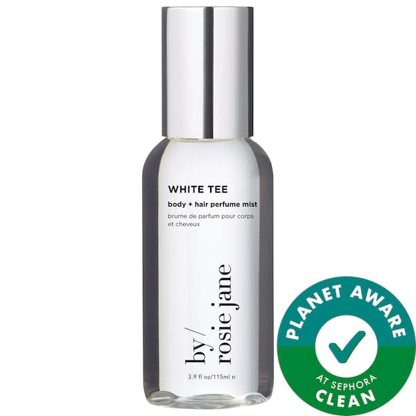 By Rosie Jane — WHITE TEE body + hair perfume mist with rose