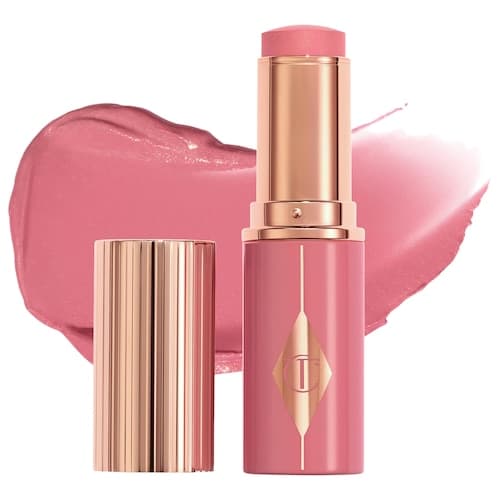 Charlotte Tilbury — Unreal Lip + Cheek Glow Blush Stick with Hyaluronic Acid