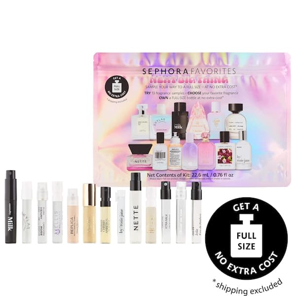 Sephora Favorites — Next Big Thing Perfume Sampler Set w/ Redeemable Voucher